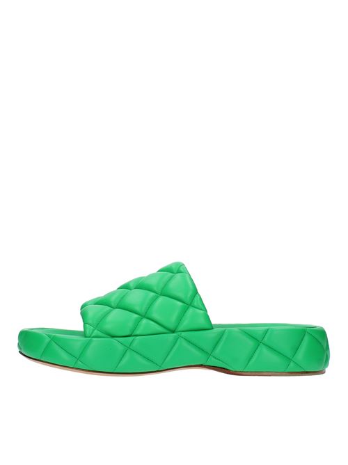 Nappa leather mules BOTTEGA VENETA | 709004 VBRR0 3708VERDE